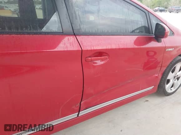 2012 Toyota Prius One with VIN JTDKN3DU4C5411255, listed as a IAAI auction lot 41544026 with 254,304 mi miles and . Bid and sale history available at DreamBid. Image 17.