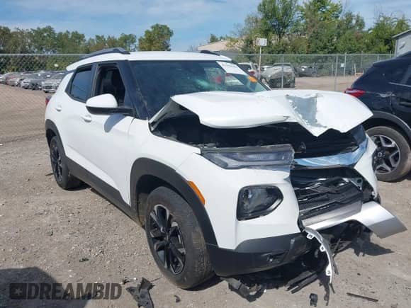 2023 Chevrolet TrailBlazer LT с VIN KL79MPSL4PB179831, выставлен на аукционе IAAI как лот 43190505 с пробегом 20 834 миль миль и . История ставок и продаж доступна на DreamBid. Изображение 1.