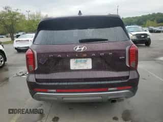 2024 Hyundai Palisade SEL with VIN KM8R4DGE6RU650991, listed as a Copart auction lot 81599045 with 44,611 mi miles and Salvage title. Bid and sale history available at DreamBid. Image 6.