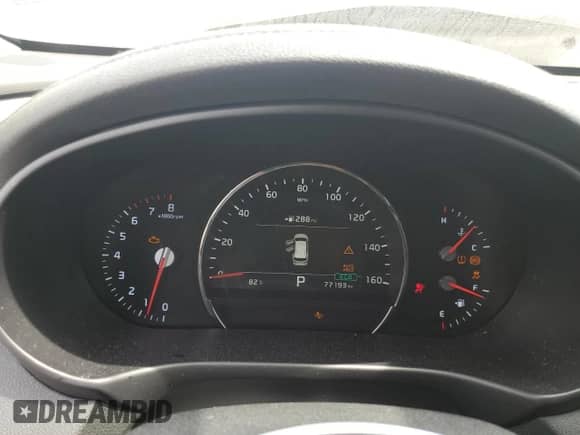 2019 Kia Sorento EX Sport with VIN 5XYPH4A55KG590640, listed as a Copart auction lot 55516825 with 77,193 mi miles and Salvage title. Bid and sale history available at DreamBid. Image 9.