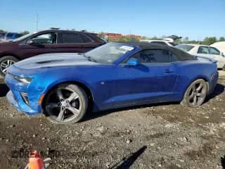 2018 Chevrolet Camaro 2SS с VIN 1G1FH3D73J0102463, выставлен на аукционе Copart как лот 74761454 с пробегом 27 329 миль миль и Списание • Salvage title. История ставок и продаж доступна на DreamBid. Изображение 1.