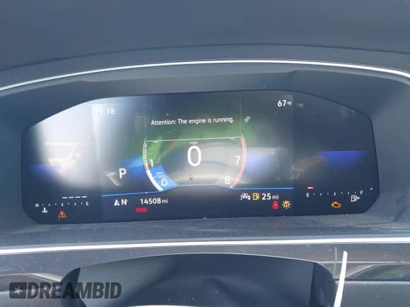 2023 Volkswagen Tiguan SE R-Line Black с VIN 3VVCB7AX9PM134414, выставлен на аукционе IAAI как лот 42814576 с пробегом 14 508 миль миль и . История ставок и продаж доступна на DreamBid. Изображение 7.