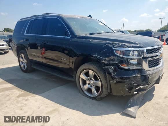 2018 Chevrolet Tahoe LS z VIN 1GNSCAKC8JR166901, wystawiony jako Copart lot #81231255 z przebiegiem 120 063 mil mil oraz Szkoda całkowita • Salvage title. Historia ofert i sprzedaży dostępna na DreamBid. Obrazek 4.