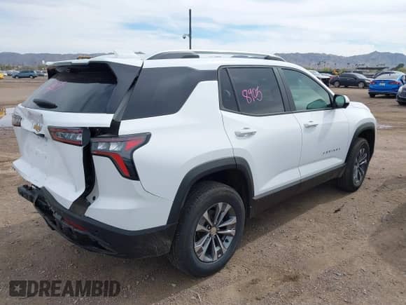 2025 Chevrolet Equinox FWD LT с VIN 3GNAXHEG3SL164652, выставлен на аукционе IAAI как лот 41813653 с пробегом 4 356 миль миль и . История ставок и продаж доступна на DreamBid. Изображение 4.