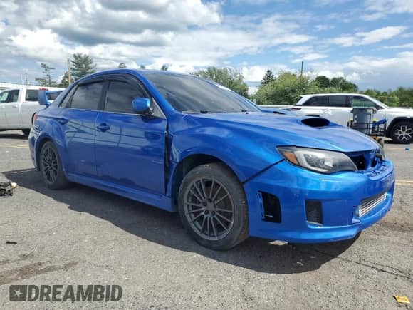 2014 Subaru WRX WRX with VIN JF1GV7E64EG010377, listed as a Copart auction lot 58346685 with Not provided miles and Clean title. Bid and sale history available at DreamBid. Image 4.