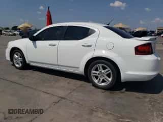 2013 Dodge Avenger SE V6 z VIN 1C3CDZAG3DN624535, wystawiony jako Copart lot #66408304 z przebiegiem 126 564 mil mil oraz Czysty tytuł • Clean title. Historia ofert i sprzedaży dostępna na DreamBid. Obrazek 2.