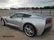 2014 Chevrolet Corvette Z51 3LT z VIN 1G1YM2D71E5100170, wystawiony jako Copart lot #69983954 z przebiegiem 48 803 mil mil oraz Szkoda całkowita • Salvage title. Historia ofert i sprzedaży dostępna na DreamBid. Obrazek 2.