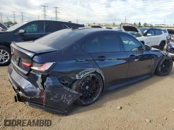 2021 BMW M3 с VIN WBS53AY07MFL16515, выставлен на аукционе Copart как лот 70196115 с пробегом Не указан миль и Списание • Salvage title. История ставок и продаж доступна на DreamBid. Изображение 3.