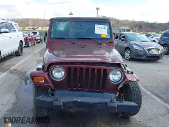 2001 Jeep Wrangler SE with VIN 1J4FA29P21P300094, listed as a IAAI auction lot 41871446 with 125,098 mi miles and . Bid and sale history available at DreamBid. Image 12.