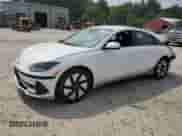 2024 Hyundai Ioniq 6 SE with VIN KMHM24AC6RA080063, listed as a Copart auction lot 60073045 with 10,053 mi miles and Salvage title. Bid and sale history available at DreamBid. Image 1.