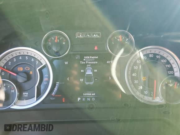 2014 Ram 1500 Sport with VIN 1C6RR6HT1ES333079, listed as a Copart auction lot 89391685 with 141,534 mi miles and Salvage title. Bid and sale history available at DreamBid. Image 9.