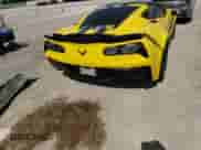 2018 Chevrolet Corvette Z06 1LZ with VIN 1G1YP2D62J5600301, listed as a Copart auction lot 64827244 with 41,767 mi miles and Salvage title. Bid and sale history available at DreamBid. Image 10.