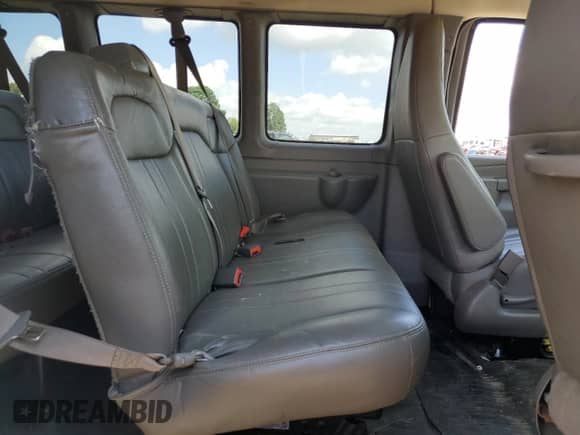2020 Chevrolet Express Passenger LS with VIN 1GAZGNFP2L1226682, listed as a Copart auction lot 64005154 with Not provided miles and Salvage title. Bid and sale history available at DreamBid. Image 11.