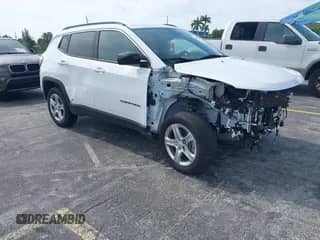 2023 Jeep Compass Latitude с VIN 3C4NJDBN5PT553033, выставлен на аукционе IAAI как лот 42404621 с пробегом 35 843 миль миль и . История ставок и продаж доступна на DreamBid. Изображение 1.