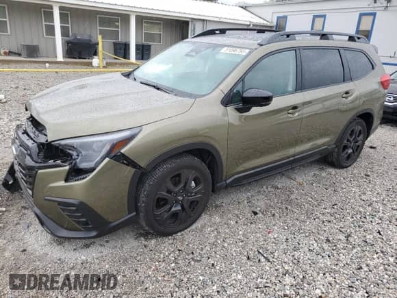 2024 Subaru Ascent Onyx Limited with VIN 4S4WMAKD7R3417322, listed as a Copart auction lot 51096795 with 10,663 mi miles and Salvage title. Bid and sale history available at DreamBid. Image 1.