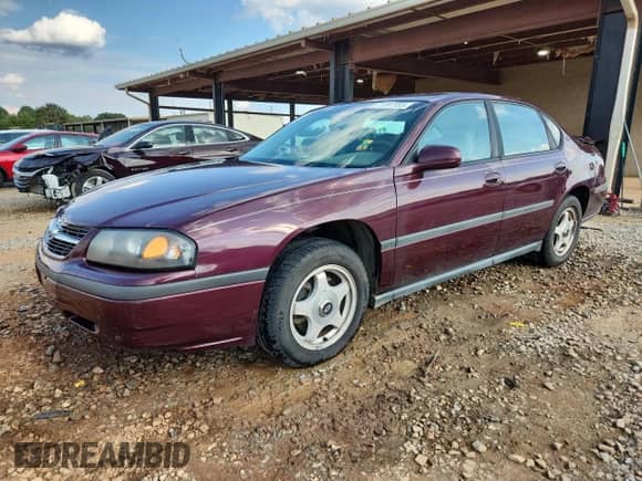 2003 Chevrolet Impala z VIN 2G1WF52E839138564, wystawiony jako Copart lot #71697955 z przebiegiem 210 131 mil mil oraz Szkoda całkowita • Salvage title. Historia ofert i sprzedaży dostępna na DreamBid. Obrazek 1.