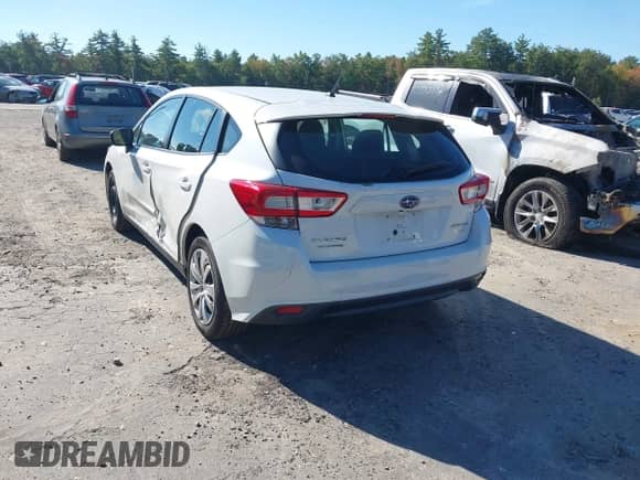2017 Subaru Impreza with VIN 4S3GTAA67H3701403, listed as a IAAI auction lot 43255143 with 49,409 mi miles and . Bid and sale history available at DreamBid. Image 3.