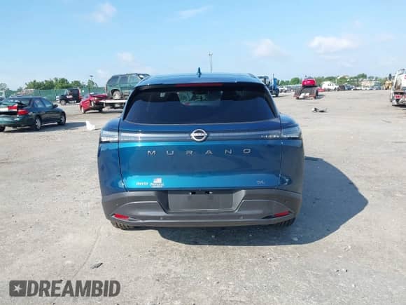 2025 Nissan Murano SL с VIN 5N1AZ3CS8SC103110, выставлен на аукционе IAAI как лот 42690818 с пробегом 3 253 миль миль и . История ставок и продаж доступна на DreamBid. Изображение 16.