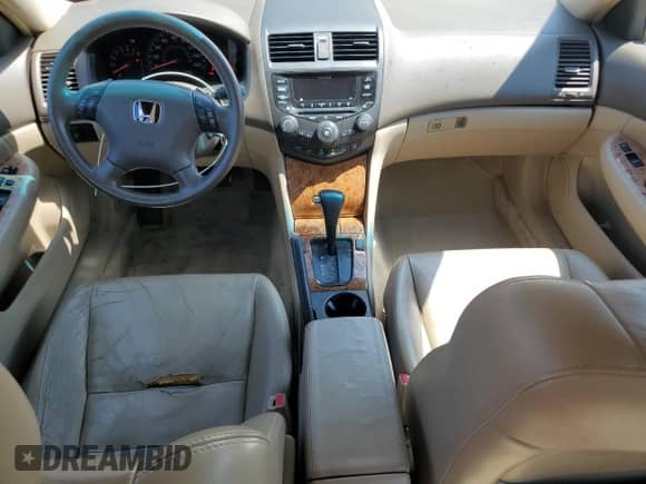 2005 Honda Accord EX-L с VIN 1HGCM66525A058752, выставлен на аукционе Copart как лот 80846355 с пробегом 190 492 миль миль и Списание • Salvage title. История ставок и продаж доступна на DreamBid. Изображение 8.