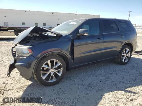 2014 Dodge Durango R/T с VIN 1C4SDJCT4EC366767, выставлен на аукционе Copart как лот 50664305 с пробегом 153 669 миль миль и Списание • Salvage title. История ставок и продаж доступна на DreamBid. Изображение 1.