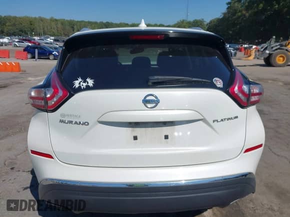 2017 Nissan Murano SV с VIN 5N1AZ2MGXHN180806, выставлен на аукционе IAAI как лот 43343343 с пробегом 110 836 миль миль и . История ставок и продаж доступна на DreamBid. Изображение 16.