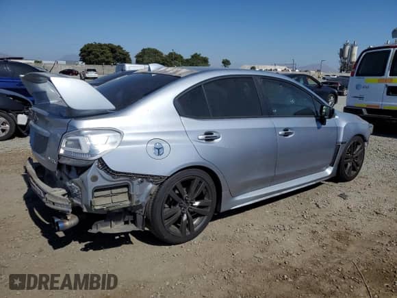 2016 Subaru WRX Premium with VIN JF1VA1E6XG9803173, listed as a Copart auction lot 64681725 with 186,608 mi miles and Salvage title. Bid and sale history available at DreamBid. Image 3.