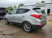 2014 Hyundai Tucson Limited with VIN KM8JU3AG3EU858161, listed as a Copart auction lot 66872025 with 133,531 mi miles and Salvage title. Bid and sale history available at DreamBid. Image 2.