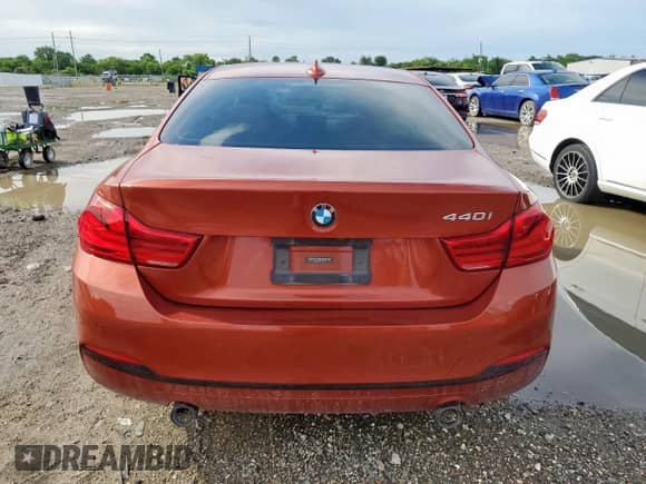 2019 BMW 4 Series 440i z VIN WBA4W7C56KAG52795, wystawiony jako Copart lot #64088255 z przebiegiem 41 337 mil mil oraz Szkoda całkowita • Salvage title. Historia ofert i sprzedaży dostępna na DreamBid. Obrazek 6.