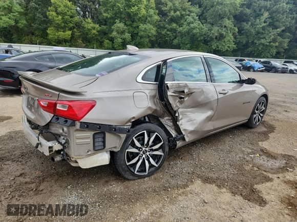 2024 Chevrolet Malibu RS с VIN 1G1ZG5ST1RF156705, выставлен на аукционе Copart как лот 84203825 с пробегом 15 156 миль миль и Списание • Salvage title. История ставок и продаж доступна на DreamBid. Изображение 3.