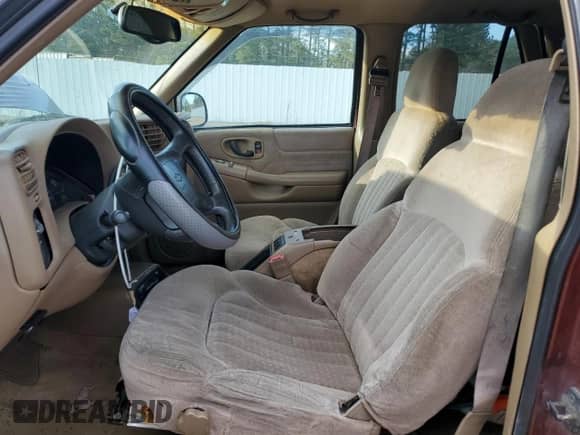 1998 Chevrolet Blazer LT z VIN 1GNDT13W9W2224077, wystawiony jako Copart lot #82865874 z przebiegiem 206 556 mil mil oraz Szkoda całkowita • Salvage title. Historia ofert i sprzedaży dostępna na DreamBid. Obrazek 7.