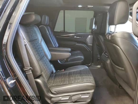 2023 Cadillac Escalade 4WD Sport Platinum with VIN 1GYS4GKL5PR160758, listed as a Copart auction lot 46185475 with 75,141 mi miles and Clean title. Bid and sale history available at DreamBid. Image 11.