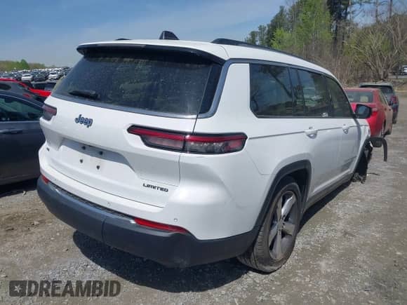 2021 Jeep Grand Cherokee Limited with VIN 1C4RJJBG4M8163973, listed as a IAAI auction lot 41912304 with 60,596 mi miles and . Bid and sale history available at DreamBid. Image 4.
