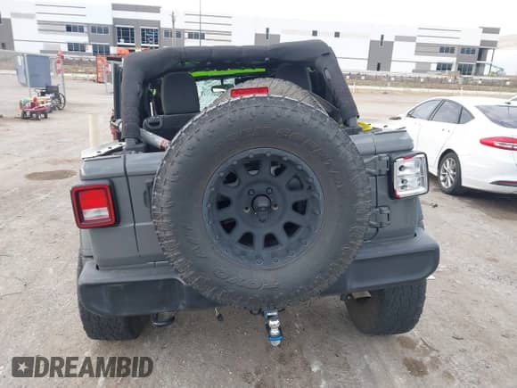 2021 Jeep Wrangler Unlimited Willys with VIN 1C4HJXDN3MW589367, listed as a IAAI auction lot 43083382 with 71,450 mi miles and . Bid and sale history available at DreamBid. Image 16.