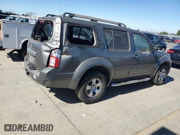 2008 Nissan Pathfinder SE с VIN 5N1AR18U38C636781, выставлен на аукционе Copart как лот 82266705 с пробегом 152 835 миль миль и Списание • Salvage title. История ставок и продаж доступна на DreamBid. Изображение 3.