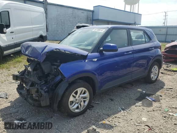 2021 Hyundai Venue SE z VIN KMHRB8A32MU097107, wystawiony jako Copart lot #66700614 z przebiegiem 49 101 mil mil oraz Szkoda całkowita • Salvage title. Historia ofert i sprzedaży dostępna na DreamBid. Obrazek 1.