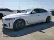 2024 BMW i4 eDrive35 with VIN WBY43AW04RFR59223, listed as a Copart auction lot 70545195 with 30,051 mi miles and Salvage title. Bid and sale history available at DreamBid. Image 1.