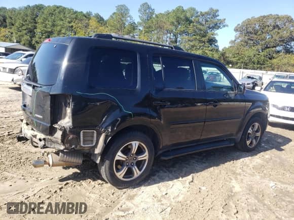 2015 Honda Pilot SE with VIN 5FNYF3H39FB019769, listed as a Copart auction lot 81951385 with 177,675 mi miles and Salvage title. Bid and sale history available at DreamBid. Image 3.