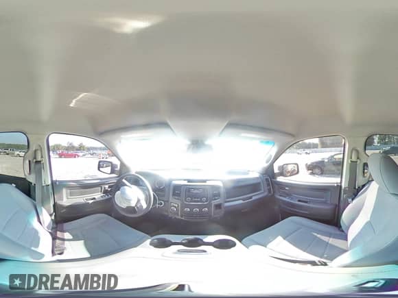 2019 Ram 1500 Express with VIN 3C6RR6KT1KG649643, listed as a Copart auction lot 60594145 with 121,740 mi miles and Salvage title. Bid and sale history available at DreamBid. Image 15.