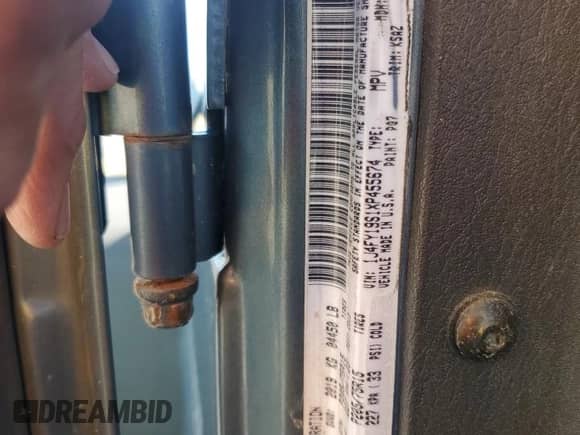 1999 Jeep Wrangler Sport with VIN 1J4FY19S1XP455674, listed as a Copart auction lot 86821605 with 218,356 mi miles and Clean title. Bid and sale history available at DreamBid. Image 12.