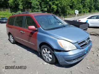 2008 Hyundai Entourage GLS z VIN KNDMC233686048783, wystawiony jako Copart lot #61812894 z przebiegiem 200 566 mil mil oraz Czysty tytuł • Clean title. Historia ofert i sprzedaży dostępna na DreamBid. Obrazek 4.