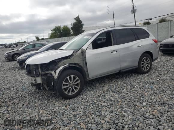 2013 Nissan Pathfinder SV с VIN 5N1AR2MN9DC670240, выставлен на аукционе Copart как лот 87021265 с пробегом 100 005 миль миль и Списание • Salvage title. История ставок и продаж доступна на DreamBid. Изображение 1.