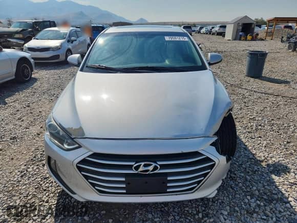 2017 Hyundai Elantra Limited with VIN 5NPD84LF0HH154305, listed as a Copart auction lot 70591215 with 152,956 mi miles and Salvage title. Bid and sale history available at DreamBid. Image 5.