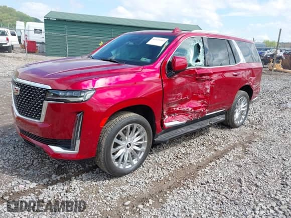2021 Cadillac Escalade Premium Luxury z VIN 1GYS4BKL6MR453583, wystawiony jako IAAI lot #42129264 z przebiegiem 11 322 mil mil oraz . Historia ofert i sprzedaży dostępna na DreamBid. Obrazek 2.