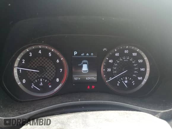 2019 Hyundai Veloster 2.0 with VIN KMHTG6AF3KU006249, listed as a Copart auction lot 62207855 with 62,417 mi miles and Clean title. Bid and sale history available at DreamBid. Image 9.