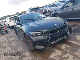 2025 BMW 3 Series M340i xDrive z VIN 3MW69FT01S8F34547, wystawiony jako IAAI lot #42078866 z przebiegiem 2 200 mil mil oraz . Historia ofert i sprzedaży dostępna na DreamBid. Obrazek 1.