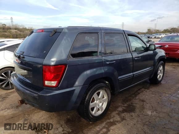 2008 Jeep Grand Cherokee Laredo с VIN 1J8GR48K78C173535, выставлен на аукционе Copart как лот 60463975 с пробегом 90 302 миль миль и Чистый • Clean title. История ставок и продаж доступна на DreamBid. Изображение 3.