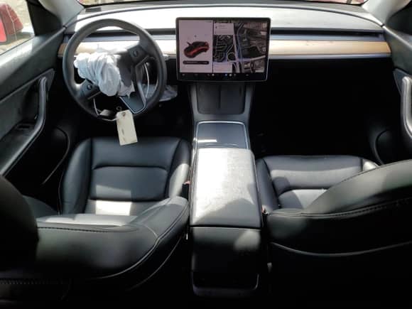 2022 Tesla Model Y Long Range with VIN 7SAYGDEE2NF386233, listed as a Copart auction lot 53040704 with 41,766 mi miles and Salvage title. Bid and sale history available at DreamBid. Image 8.