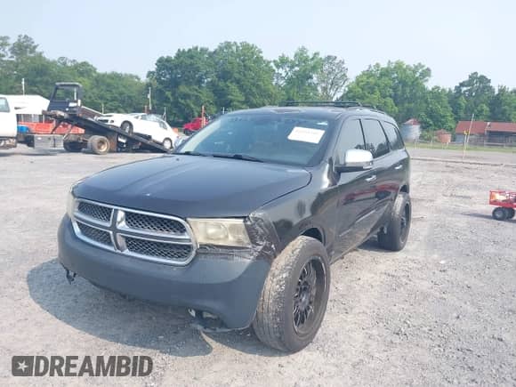 2011 Dodge Durango Citadel with VIN 1D4SD5GT8BC592844, listed as a IAAI auction lot 42361101 with 166,775 mi miles and . Bid and sale history available at DreamBid. Image 2.