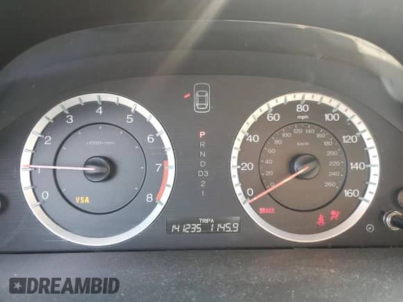 2010 Honda Accord EX with VIN 5KBCP3F75AB009781, listed as a Copart auction lot 71403715 with 141,235 mi miles and Salvage title. Bid and sale history available at DreamBid. Image 9.