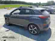 2021 Hyundai Kona Ultimate with VIN KM8K53A53MU608952, listed as a Copart auction lot 62209685 with 56,201 mi miles and Salvage title. Bid and sale history available at DreamBid. Image 2.